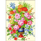 Stickset Elegantes Blumenarrangement