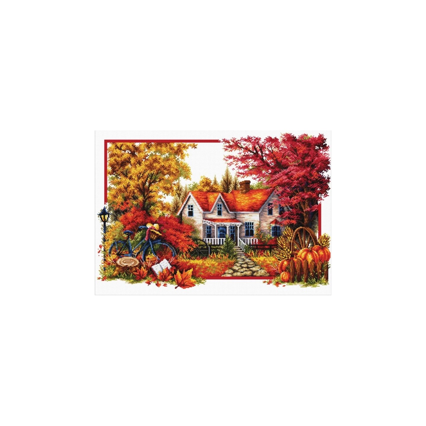 Stickset Der Herbst kommt
