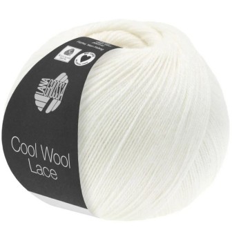 Cool Wool Lace White 28