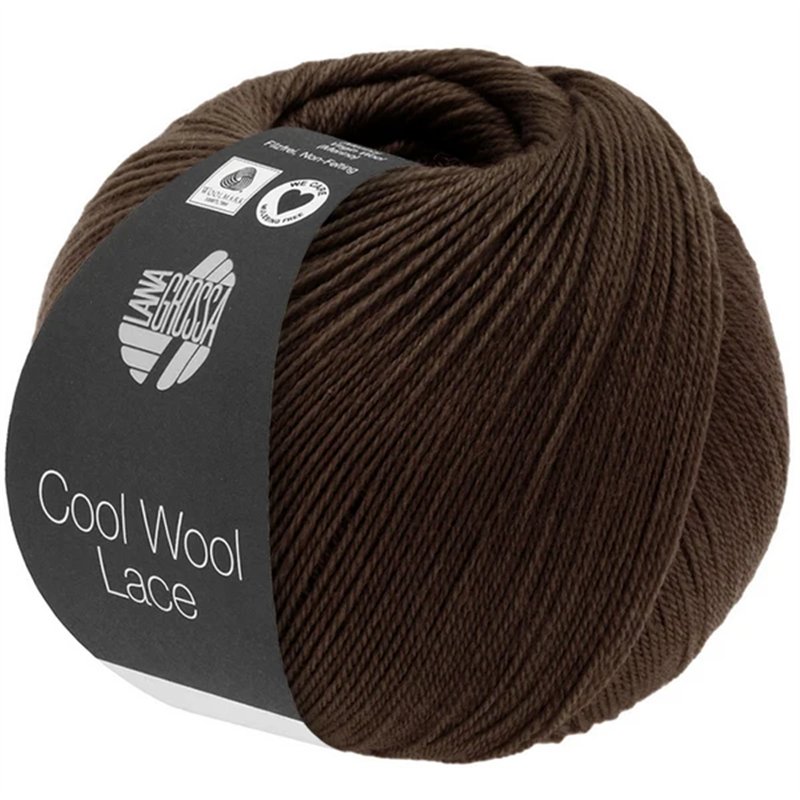 Cool Wool Lace Noir-brun 57