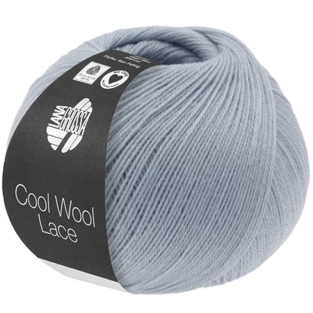 Lana Grossa Cool Wool Lace Pastelblauw 62