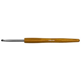 Crochet hook woodgrip 4,5 mm