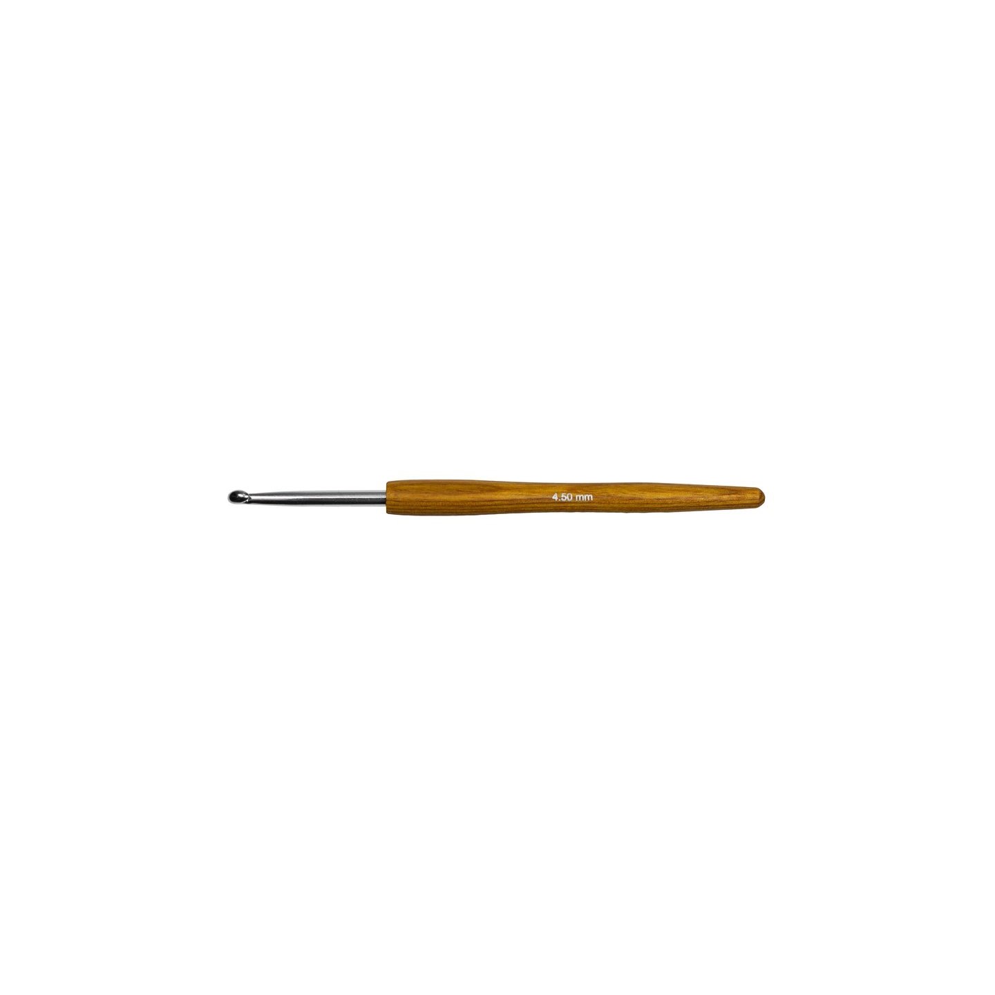 Crochet hook woodgrip 4,5 mm