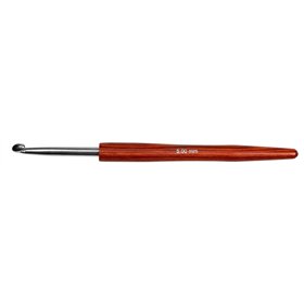 Crochet hook woodgrip 5 mm