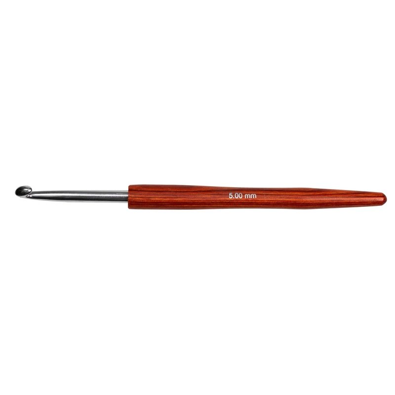 Haaknaald Houtgrip 5 mm