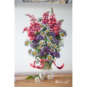 Kit de broderie Le bouquet des champs