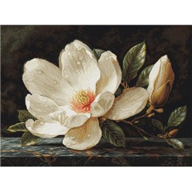 Luca-S Kit de broderie La Rosée du Magnolia