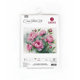 Luca-S Kit de broderie Le Charme des Pivoines