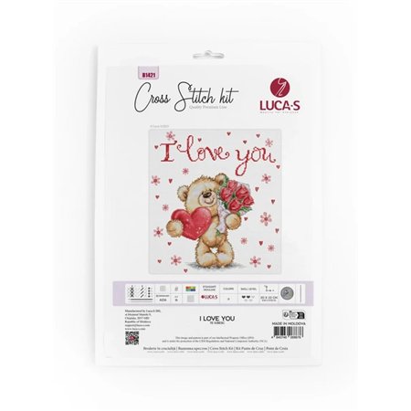 Embroidery kit I Love You