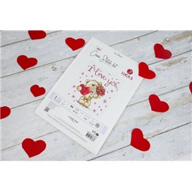Luca-S Kit de broderie Je T'aime