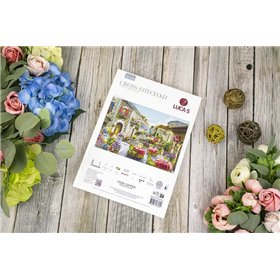 Luca-S Stickset Fiori Caffes