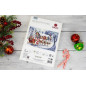 Kit de broderie La Visite du Père Noël