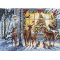 Embroidery kit Nosy Neighbours Embroidery kit Nosy Neighbours