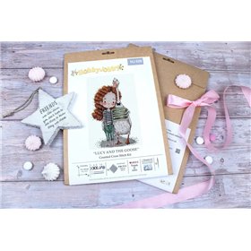 Embroidery kit  Lucy and The Goose