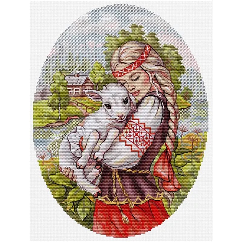 Embroidery kit Sweet Hug