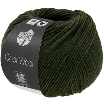 Lana Grossa Cool Wool Mélange Loden groen gemeleerd 1495
