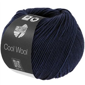 Lana Grossa Cool Wool Mélange Nachtblau gemeleerd 1494