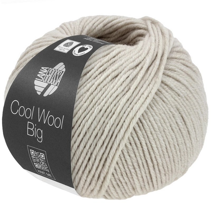 Cool Wool Big Mélange Gris beige 1691