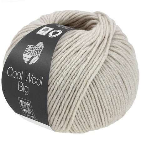 Cool Wool Big Mélange Graubeige meliert 1691