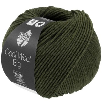 Lana Grossa Cool Wool Big Mélange Lodengroen 1695