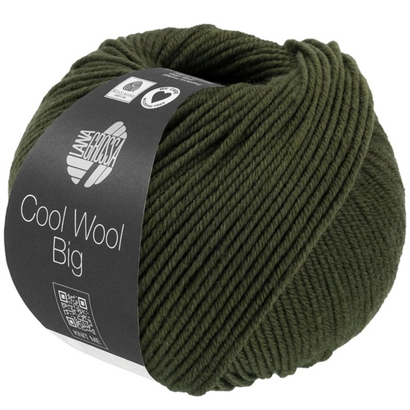 Cool Wool Big Mélange Lodengrün 1695