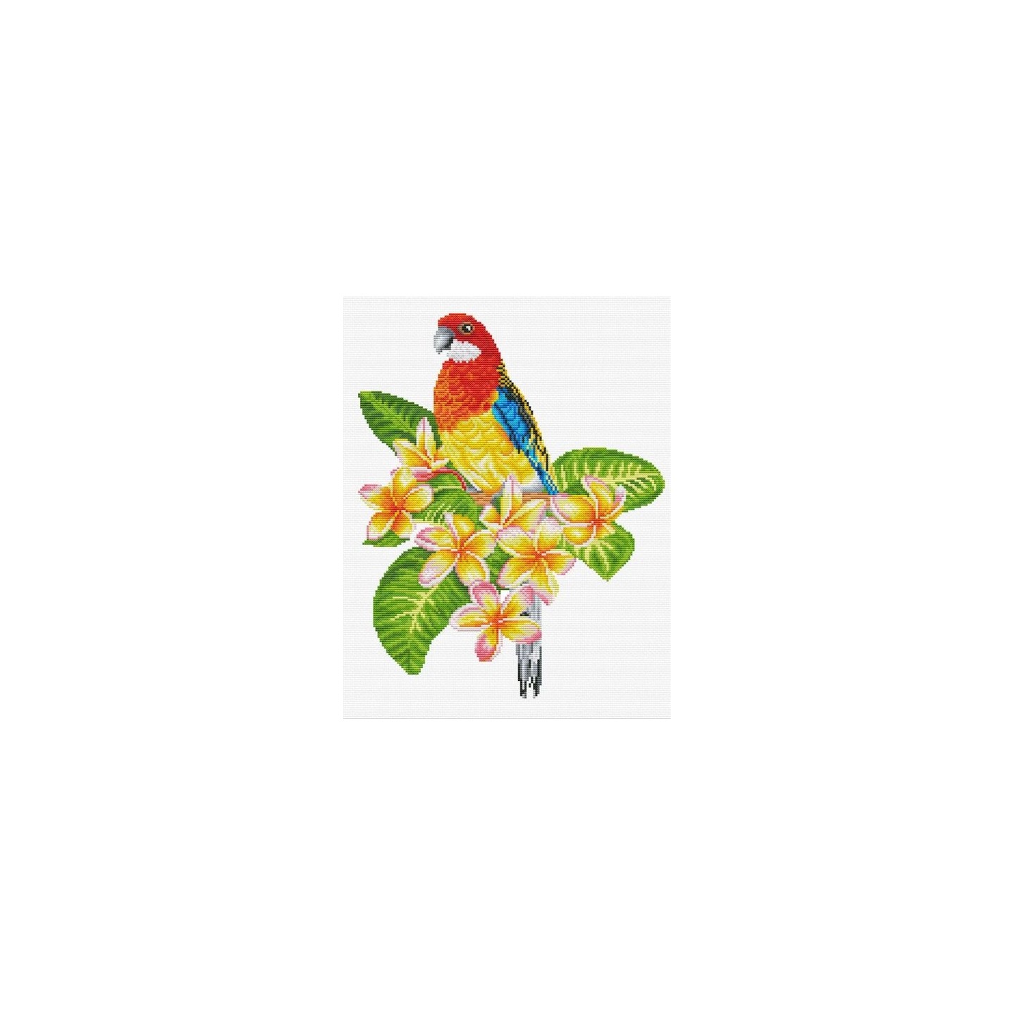 Embroidery kit Frangipanni Rosella