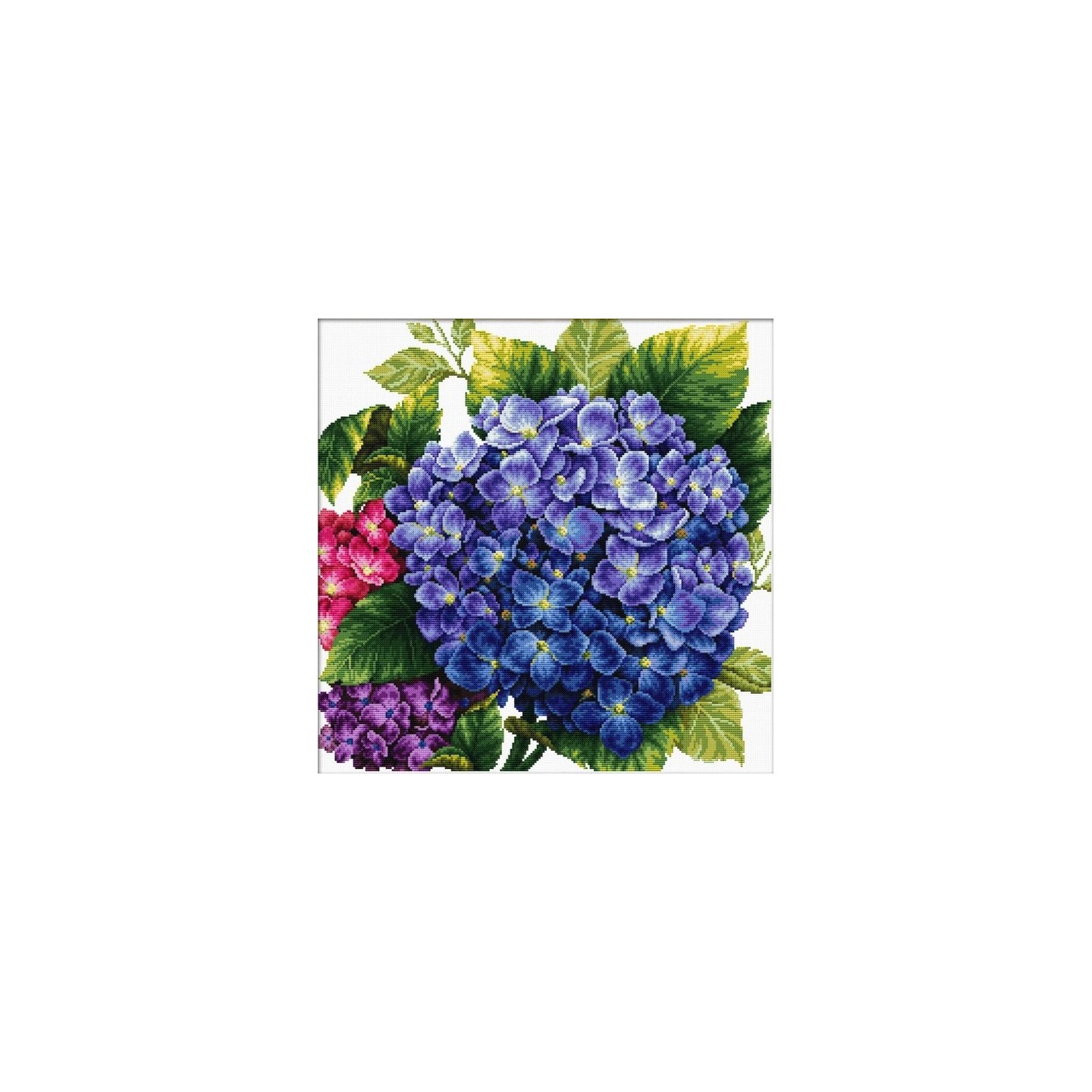 Borduurpakket Hortensia