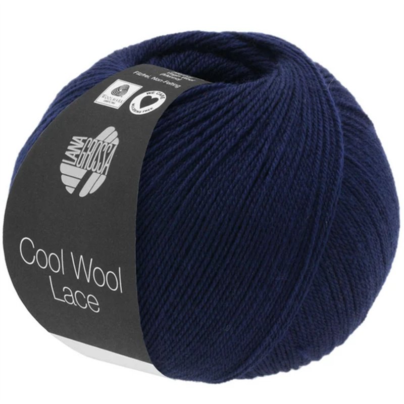 Cool Wool Lace Midnight blue 23