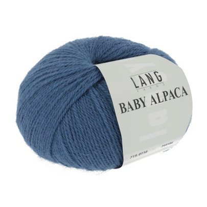 Baby Alpaca 110 staalblauw