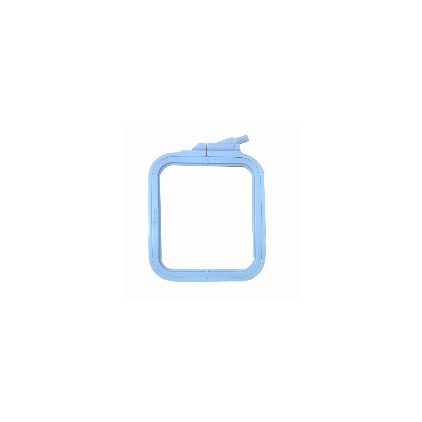  Embroidery frame Nurge 9,5 x 11 cm pastel blue