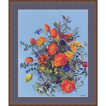 Kit de broderie Pétales ensoleillés