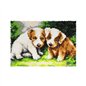 Kit tapis au point noué Puppies 4176