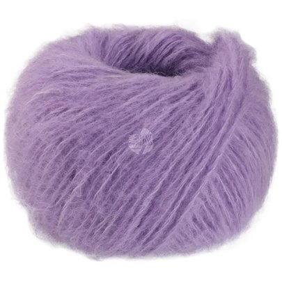 Lana Grossa Mohair Di Gio 001 Lila paars