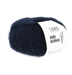 Suri Alpaca 035 marineblauw