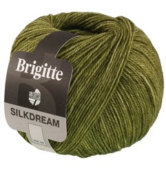 Lana Grossa Brigitte Silkdream 07 Olijf