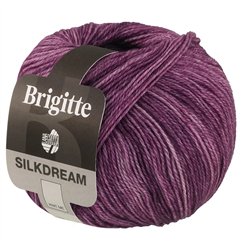 Lana Grossa Brigitte Silkdream 10 Roodviolet