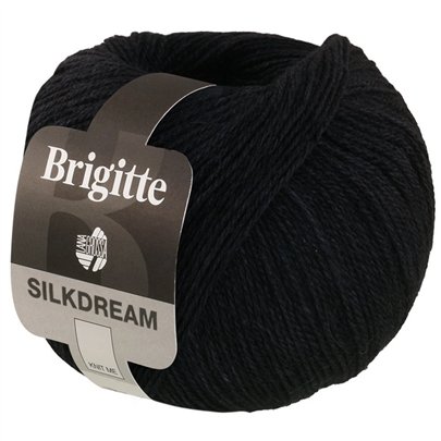 Lana Grossa Brigitte Silkdream 16 Antraciet