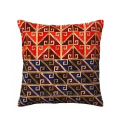 Borduurkussen Peruaans ornament 5371