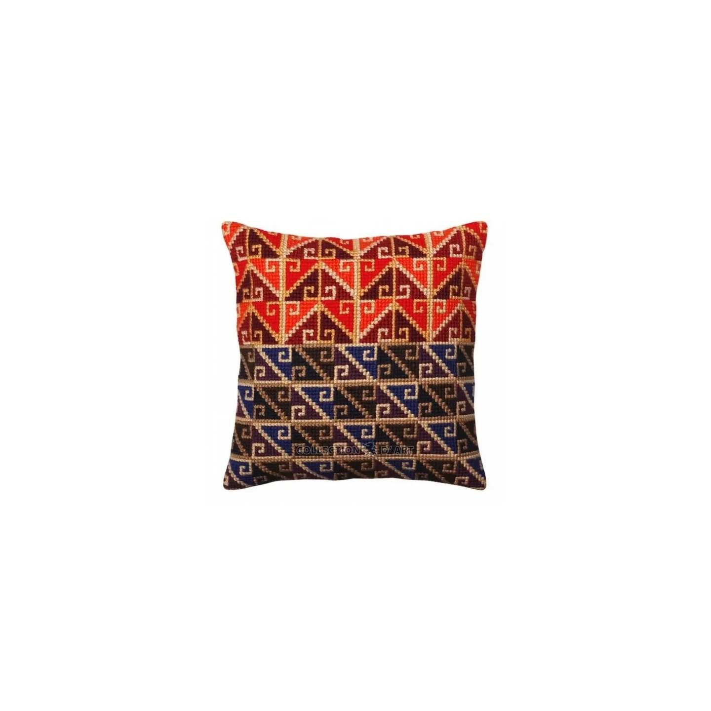 Stitch cushion kit Peruvian ornament 5371