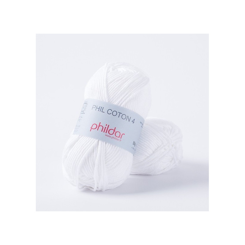 Phil Coton 4 blanc