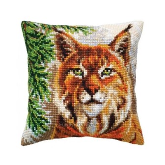Borduurkussen Lynx 5438