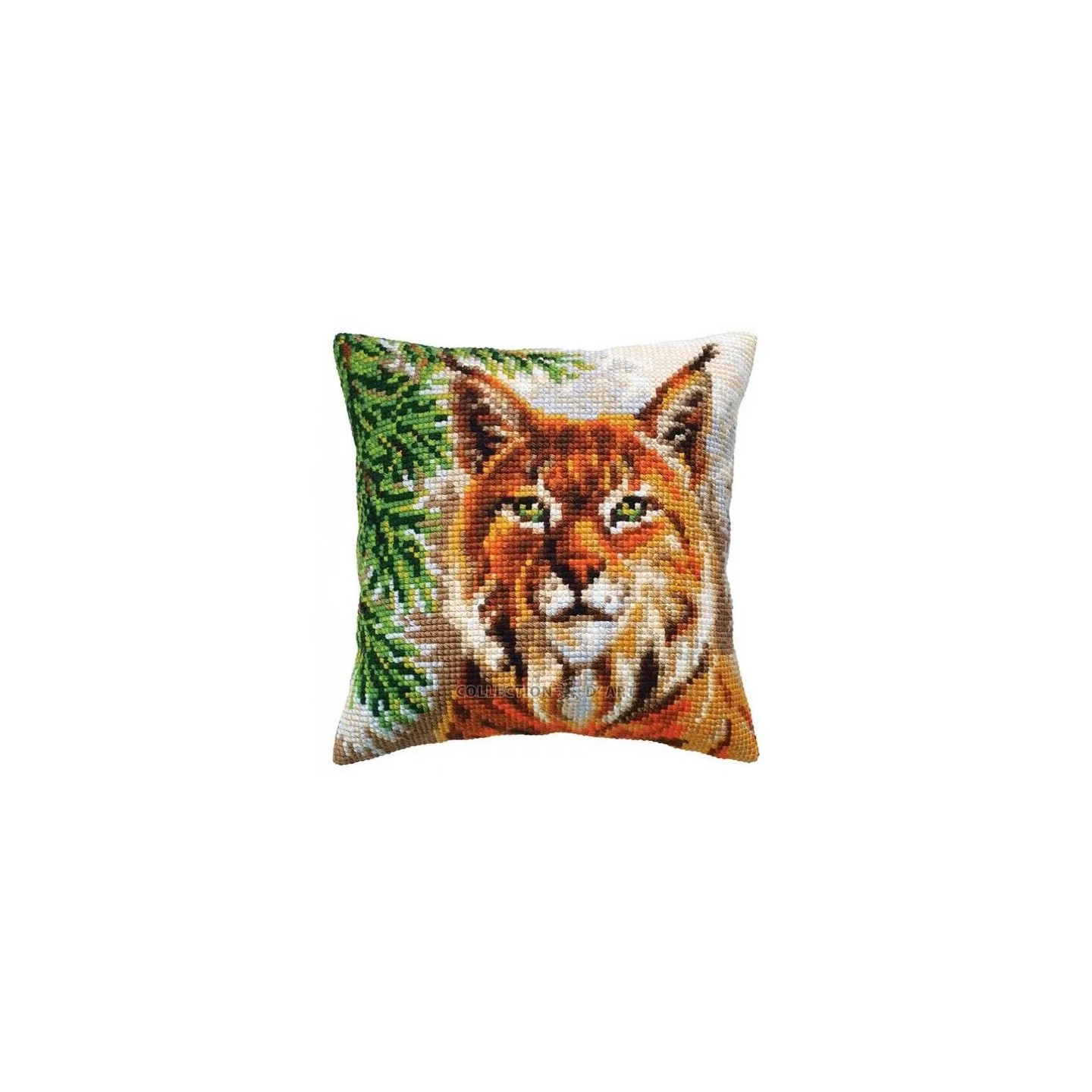 Kreuzstichkissen Luchs 5438