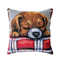 Coussin à broder Chiot bien-aimé 5482