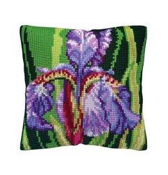 Kreuzstichkissen Iris 5485