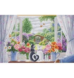 Luca-S Embroidery kit The Window of Dreams