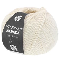 Lana Grossa Meilenweit 100 Alpaca 2008 Lichtbeige