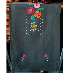 Loper kit Kleurige bloemen