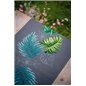 Table runner kit Botanical leaves