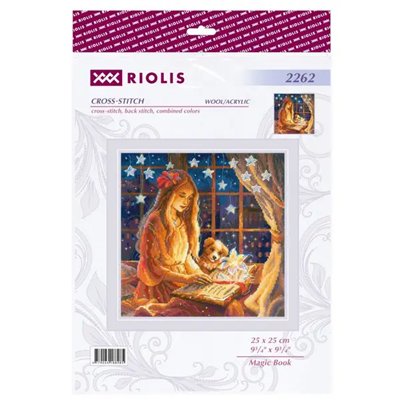 Embroidery kit Magic Book