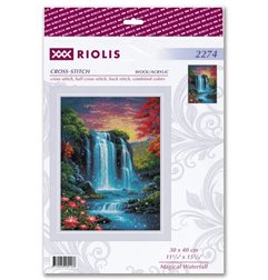 Embroidery kit Magical Waterfall 